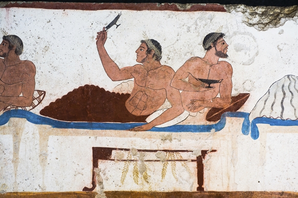 Ancient Greek Fresco